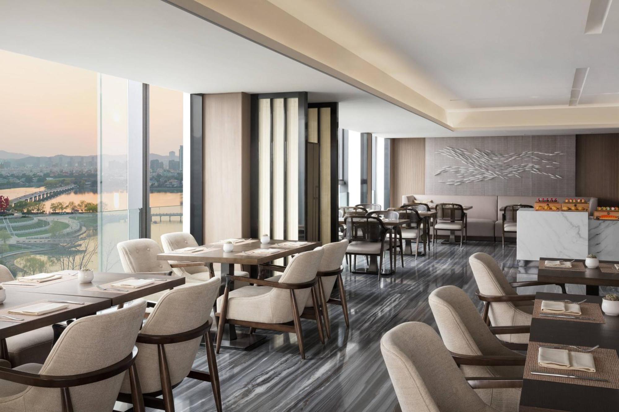 Marriott Nanjing South Hotel Exteriör bild