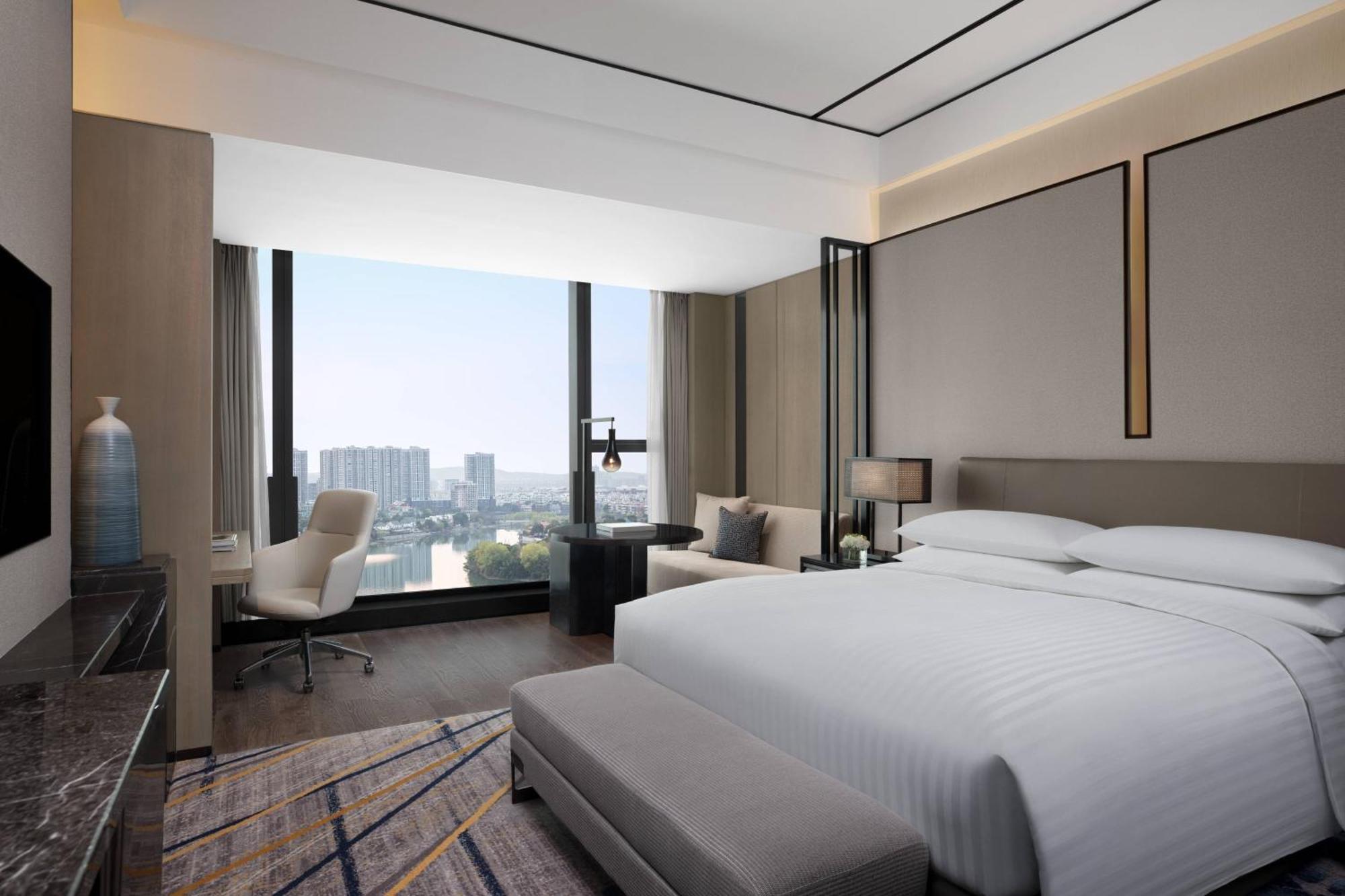 Marriott Nanjing South Hotel Exteriör bild