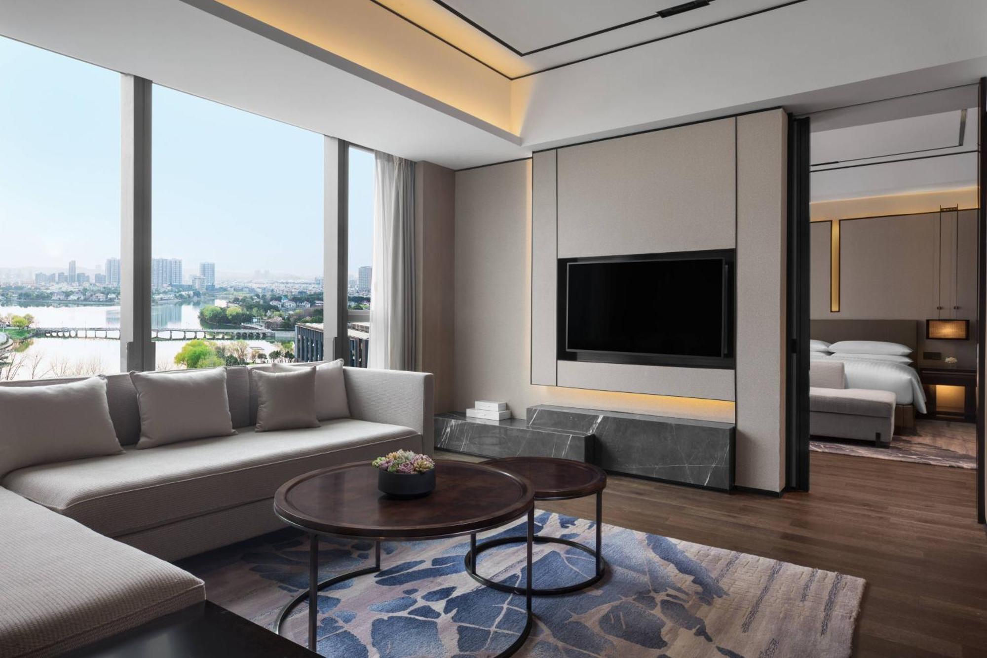 Marriott Nanjing South Hotel Exteriör bild