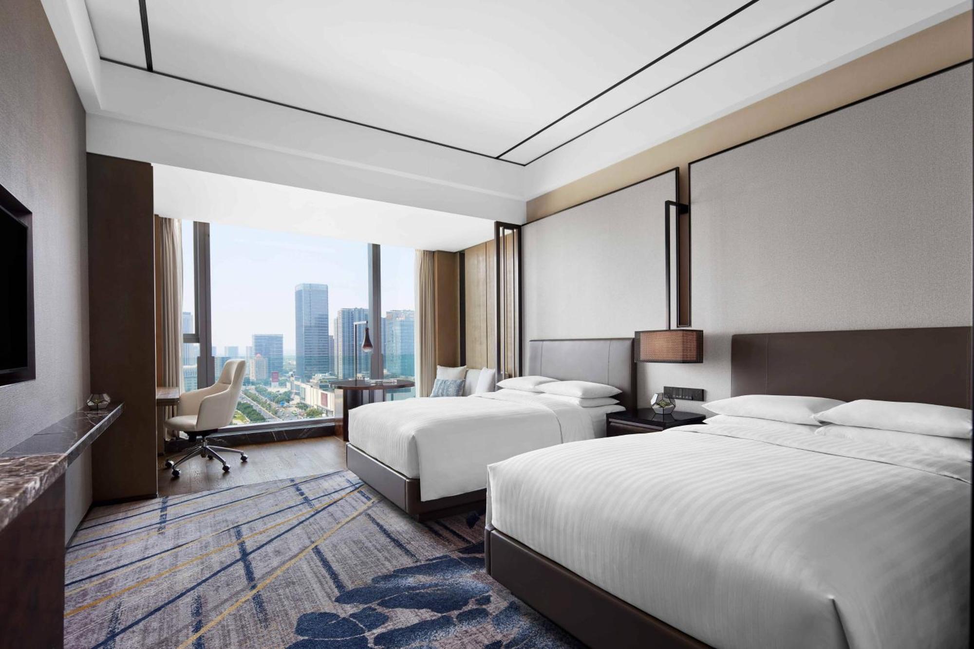 Marriott Nanjing South Hotel Exteriör bild