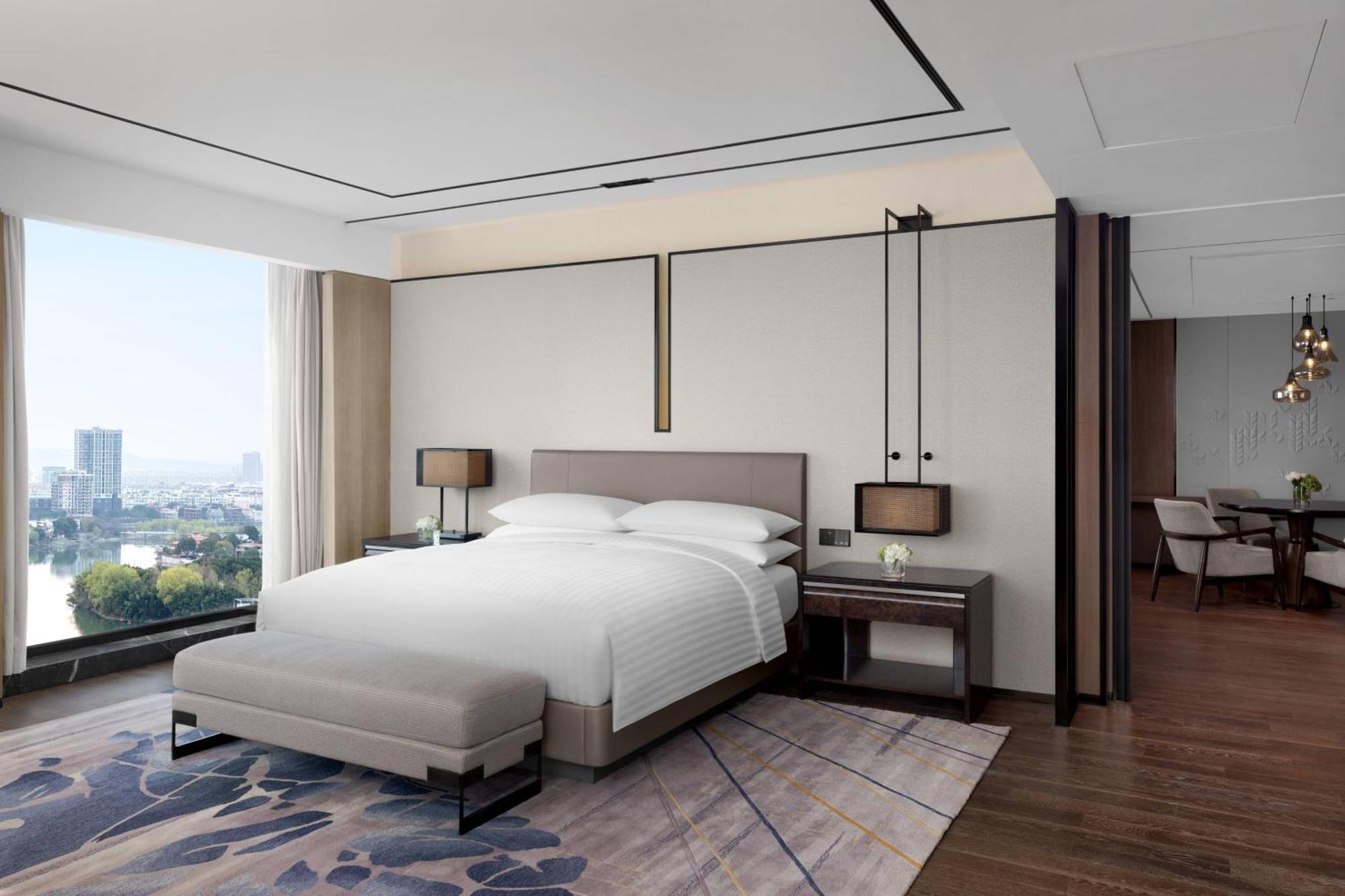 Marriott Nanjing South Hotel Exteriör bild