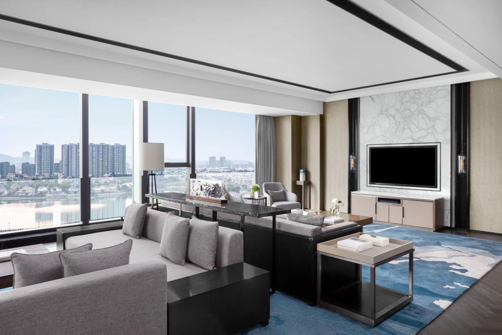 Marriott Nanjing South Hotel Exteriör bild