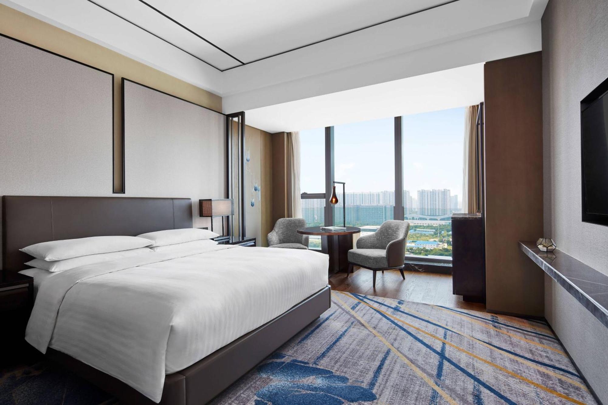 Marriott Nanjing South Hotel Exteriör bild