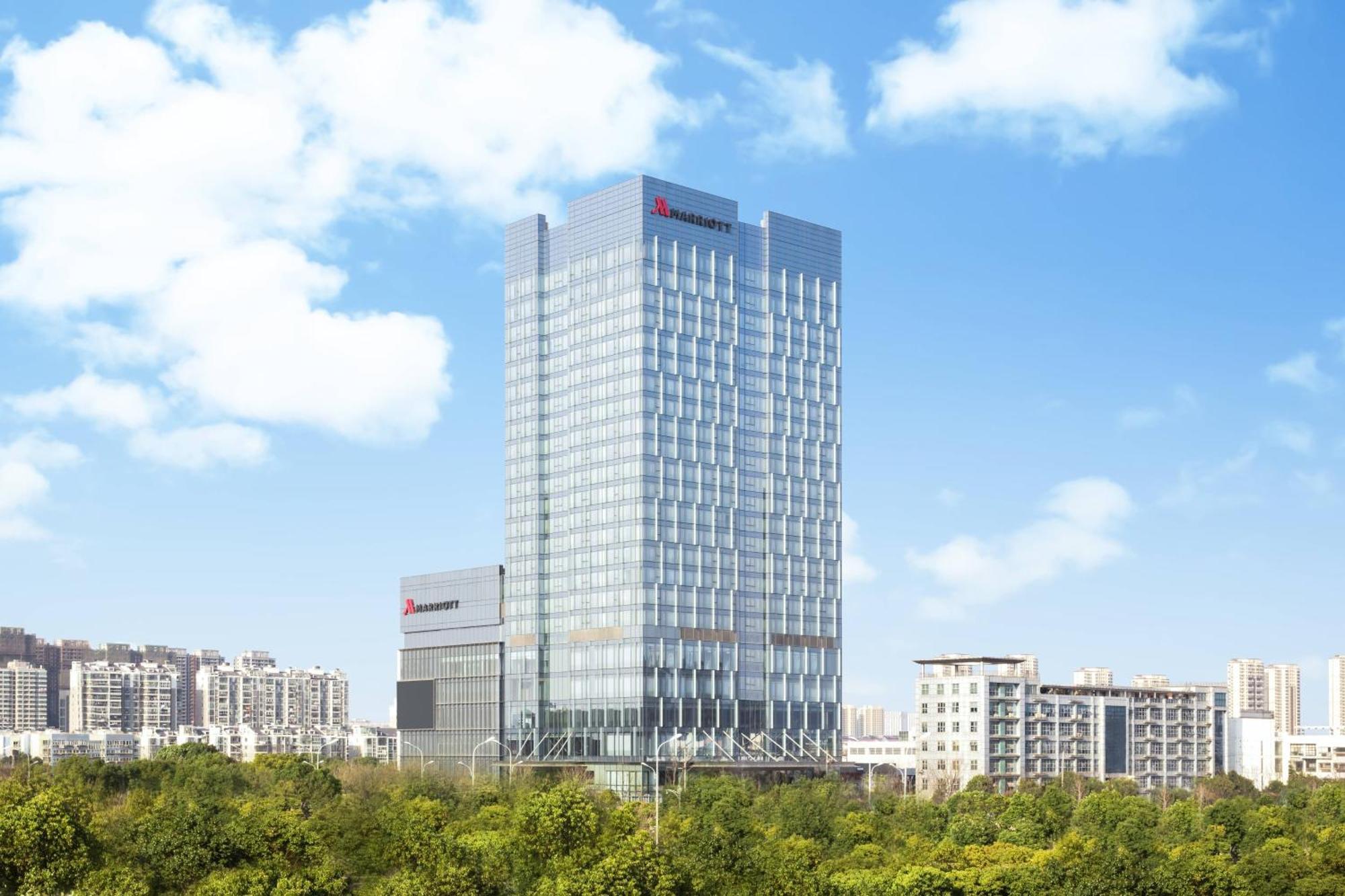 Marriott Nanjing South Hotel Exteriör bild