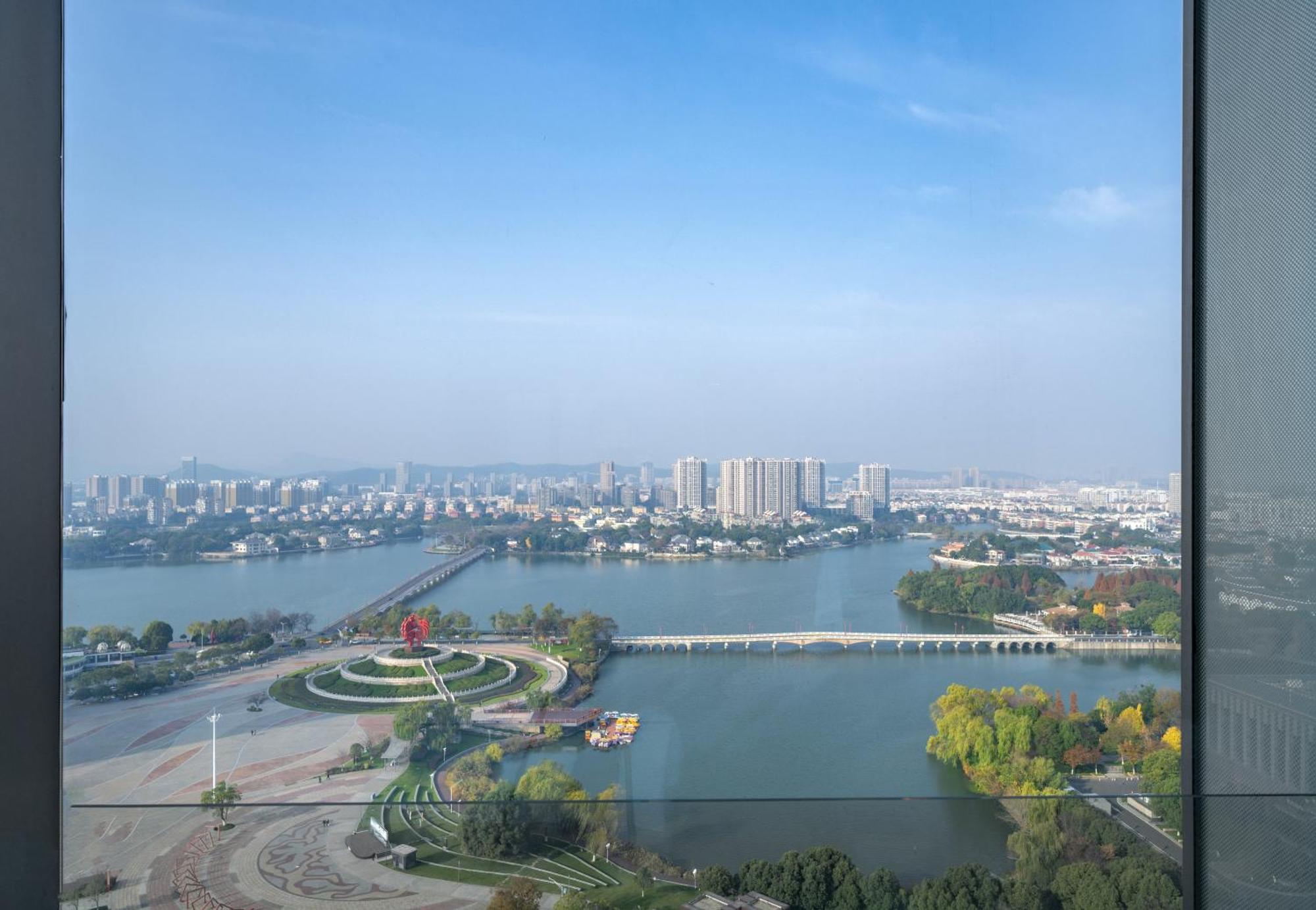 Marriott Nanjing South Hotel Exteriör bild