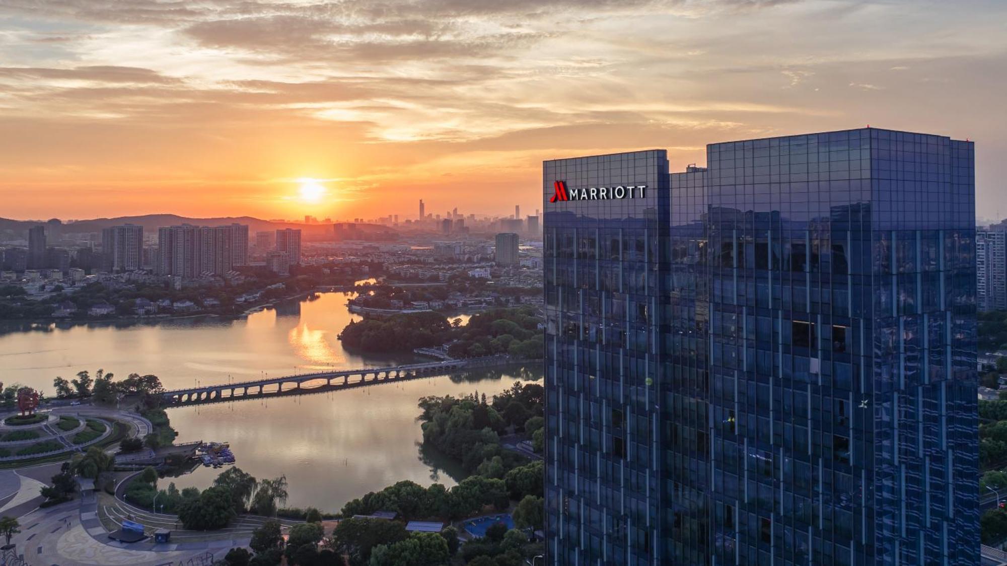 Marriott Nanjing South Hotel Exteriör bild